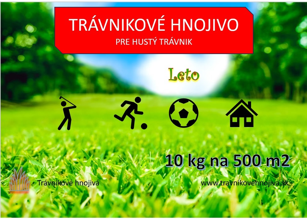 Trávnikove hnojivo Leto