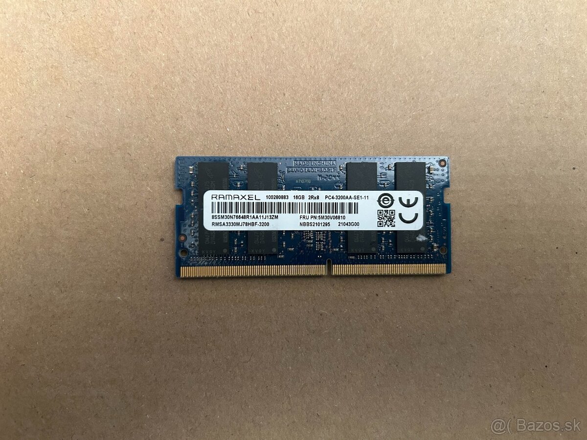 RAM SO-DIMM 16GB DDR4 3200MHZ