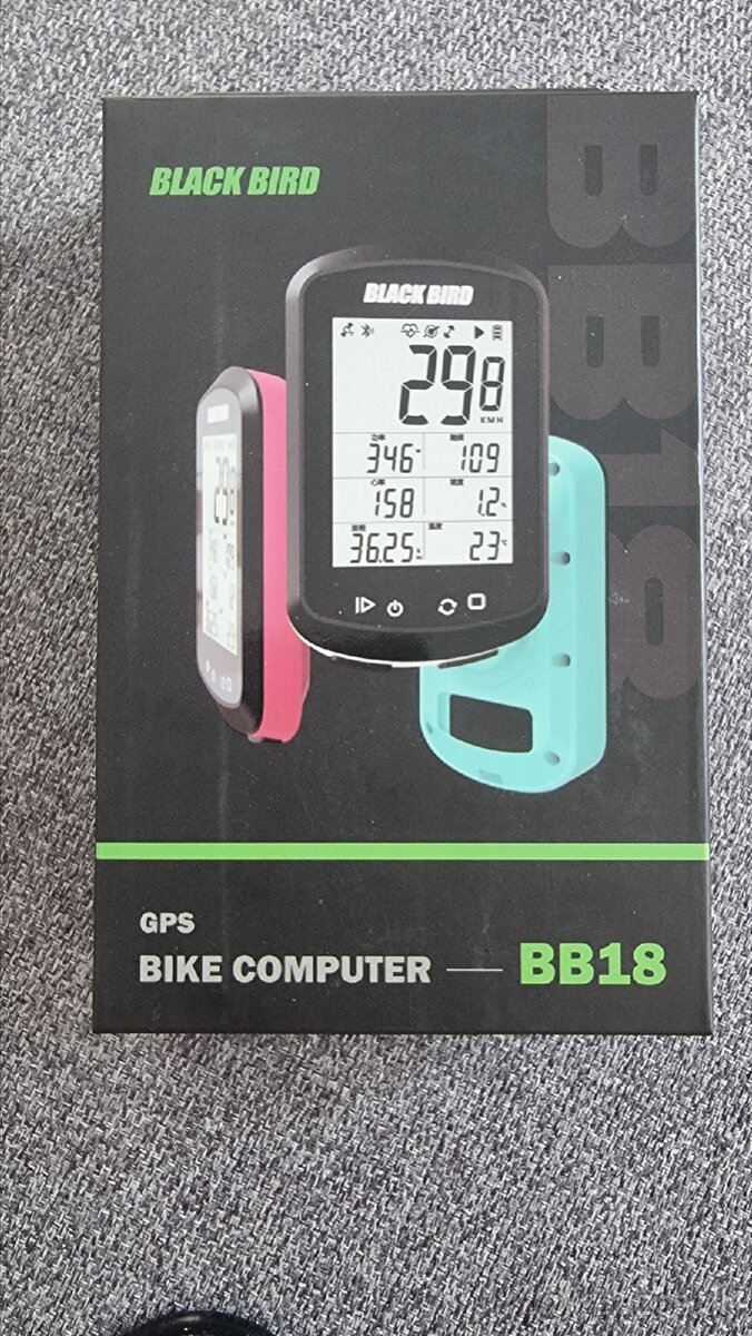 GPS tachometer na bicykel