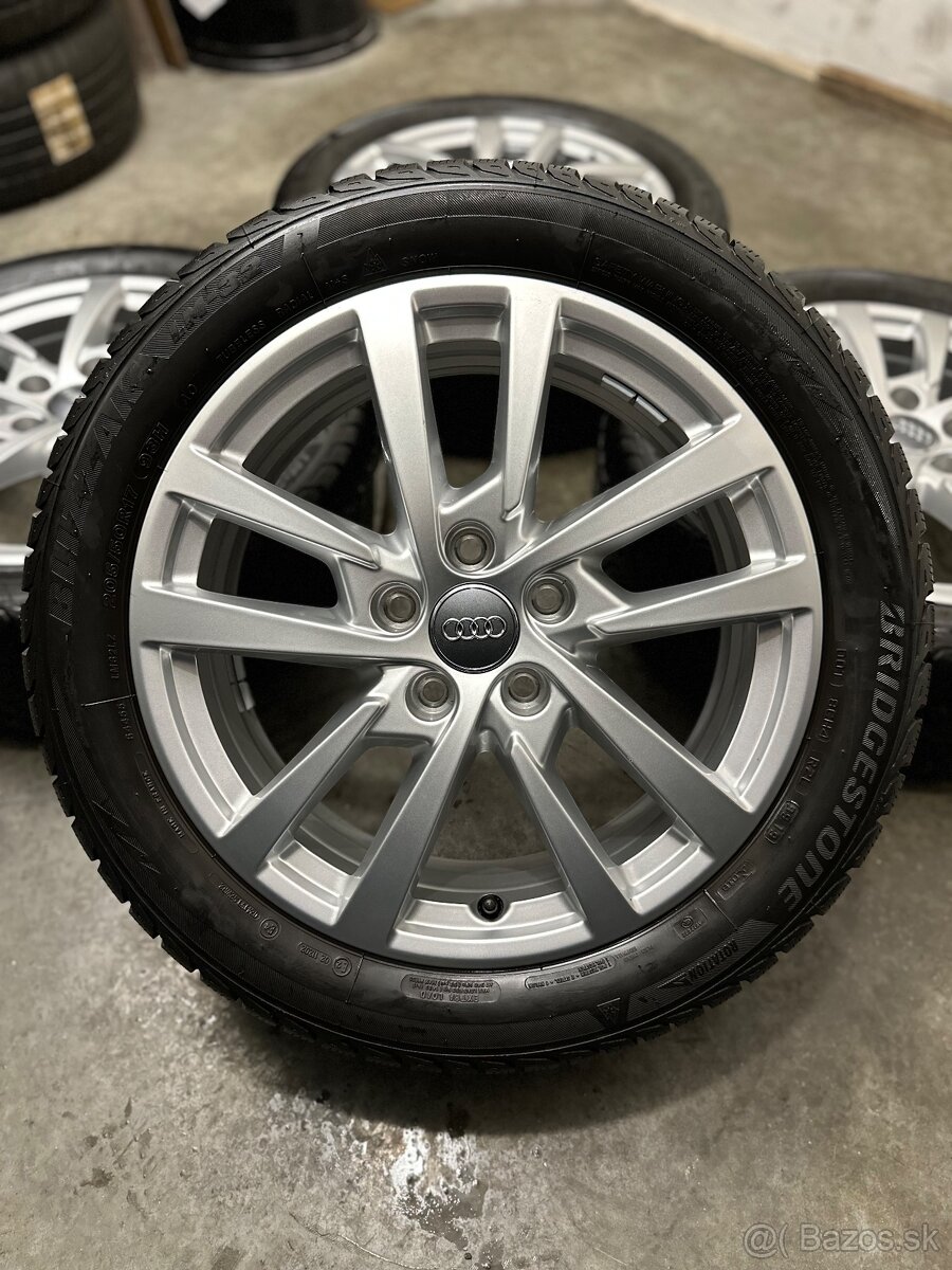 Zimná sada 5x112 R17 , 205/50/17 Audi A3, Passat, Golf, Octa