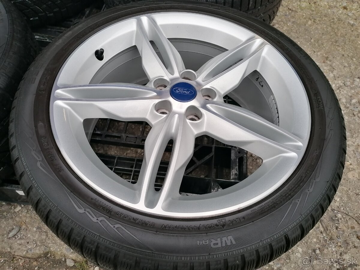 Alu Sada = 5x108 = orig. FORD = s pneu =235/45 R19