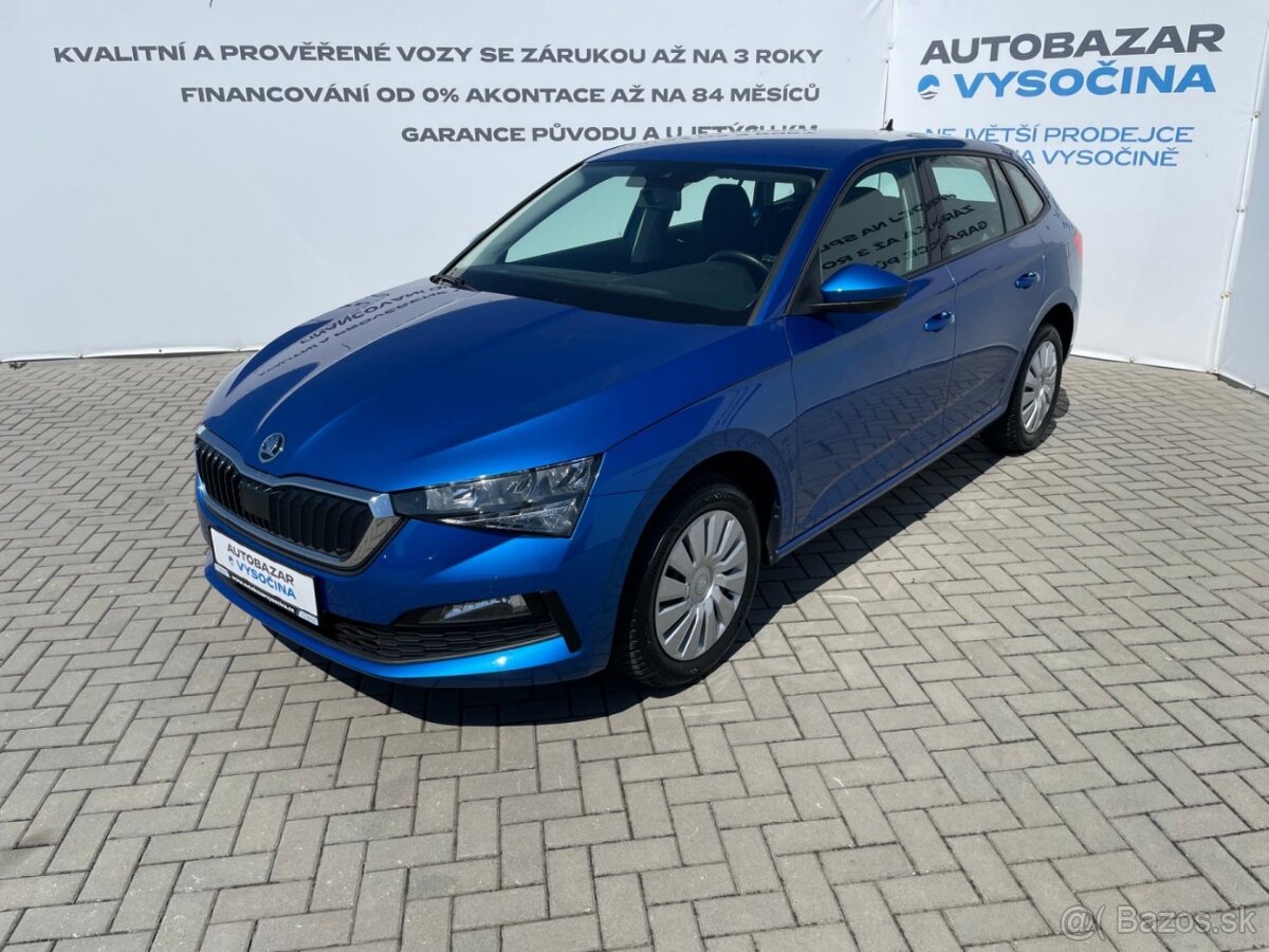 Škoda Scala 1.0TSi 81kW 2xPDC ČR+1maj. DPH