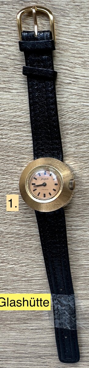 Vintage hodinky GLASHüTTE