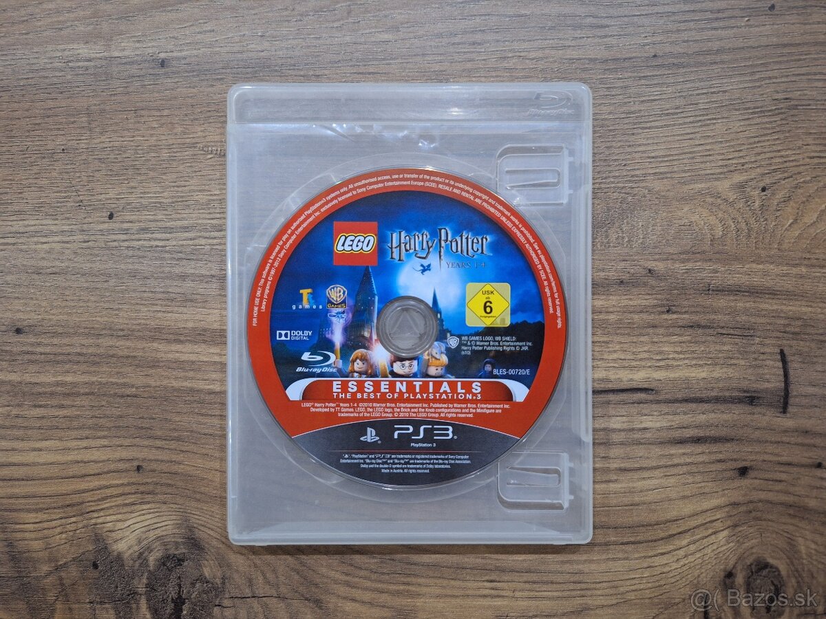 Hra na PS3 - LEGO Harry Potter Years 1-4