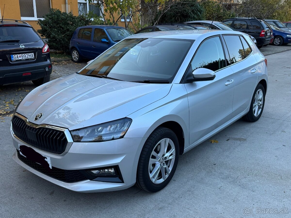 Predám škoda fabia 1.0tsi 2024 nabeháne 15.000km J