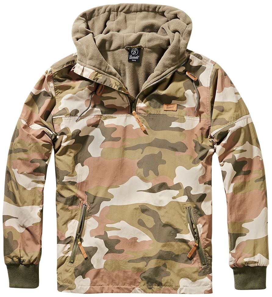 Predám bundu Brandit Luke Windbreaker light woodland