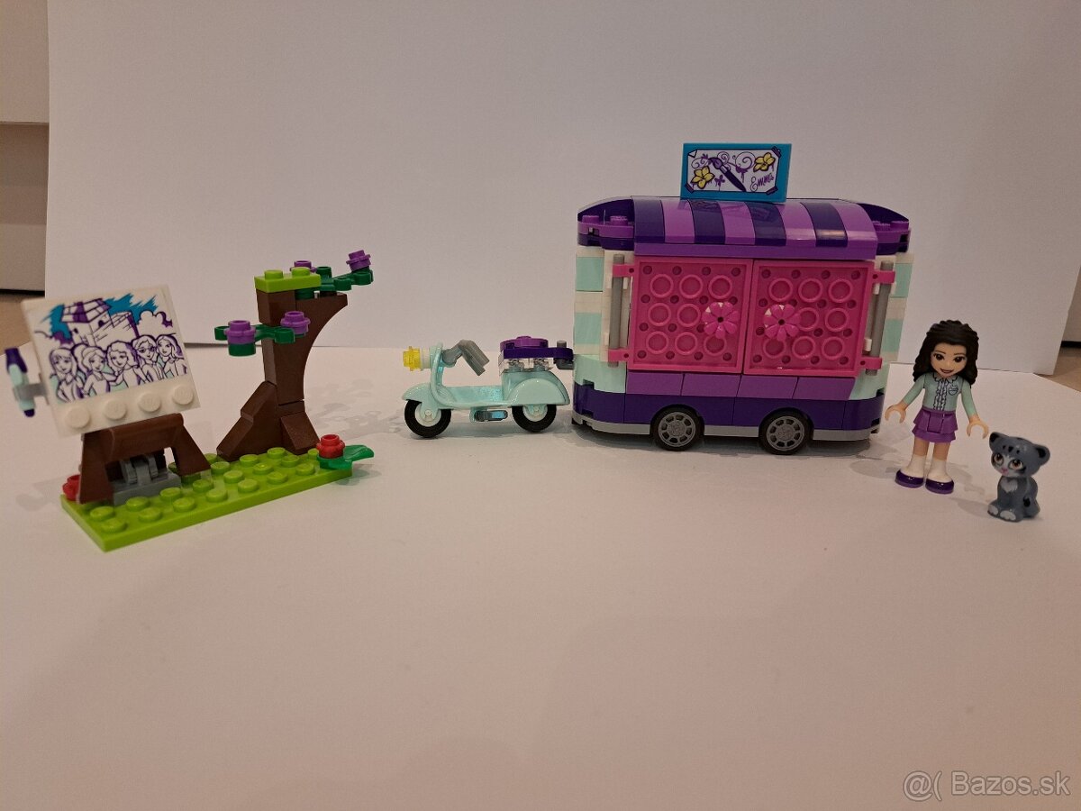 LEGO FRIENDS Ema a jej umelecký vozík 41332