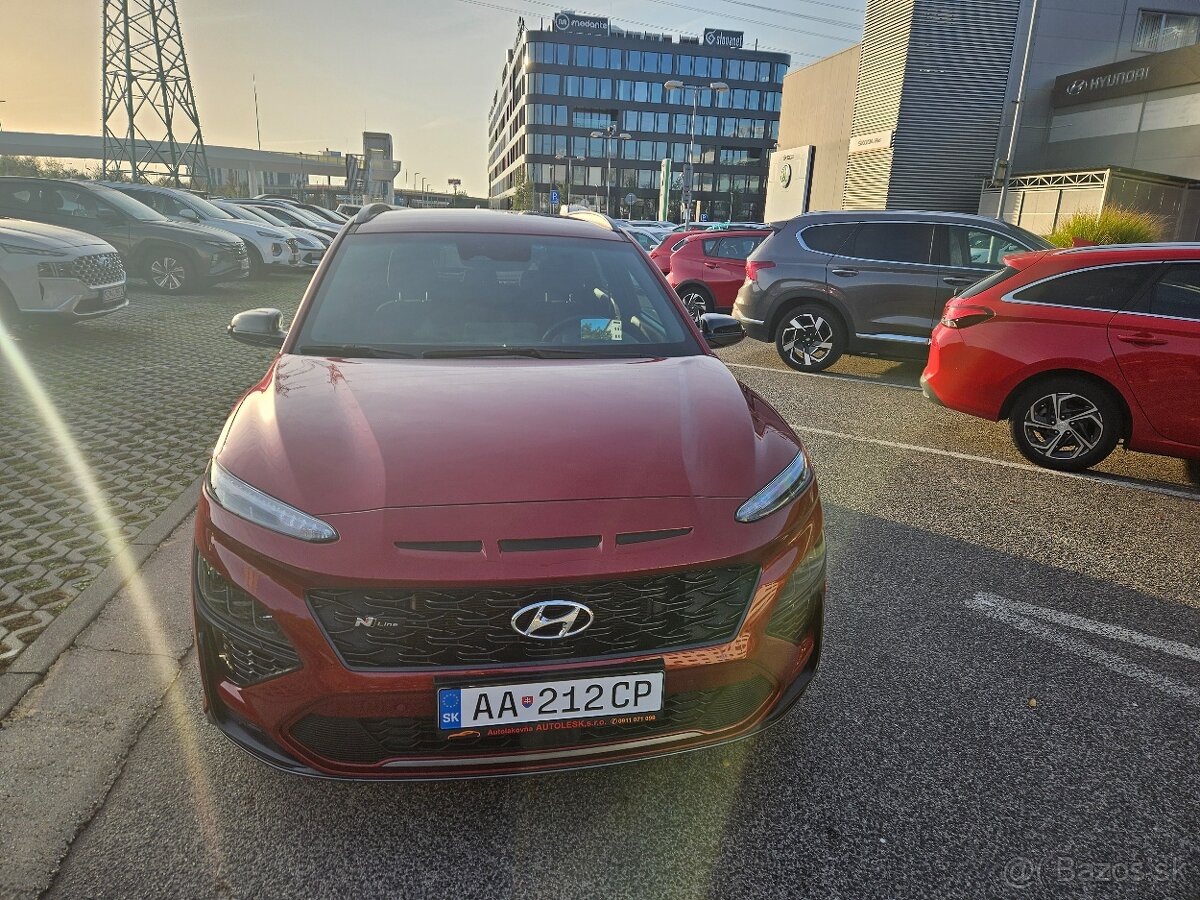 Hyundai Kona Nline 1.6TGDI 146kw odpočet DPH