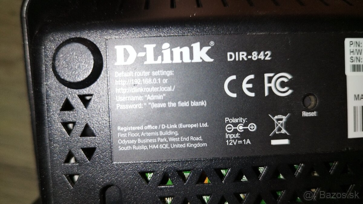 Predam WIFI router D-Link DIR-842