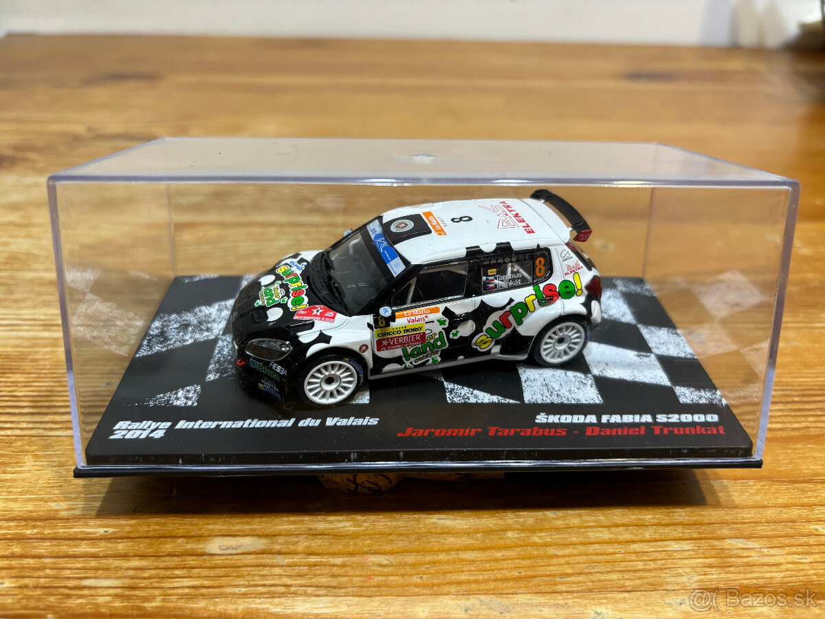 ŠKODA FABIA S2000, 1:43