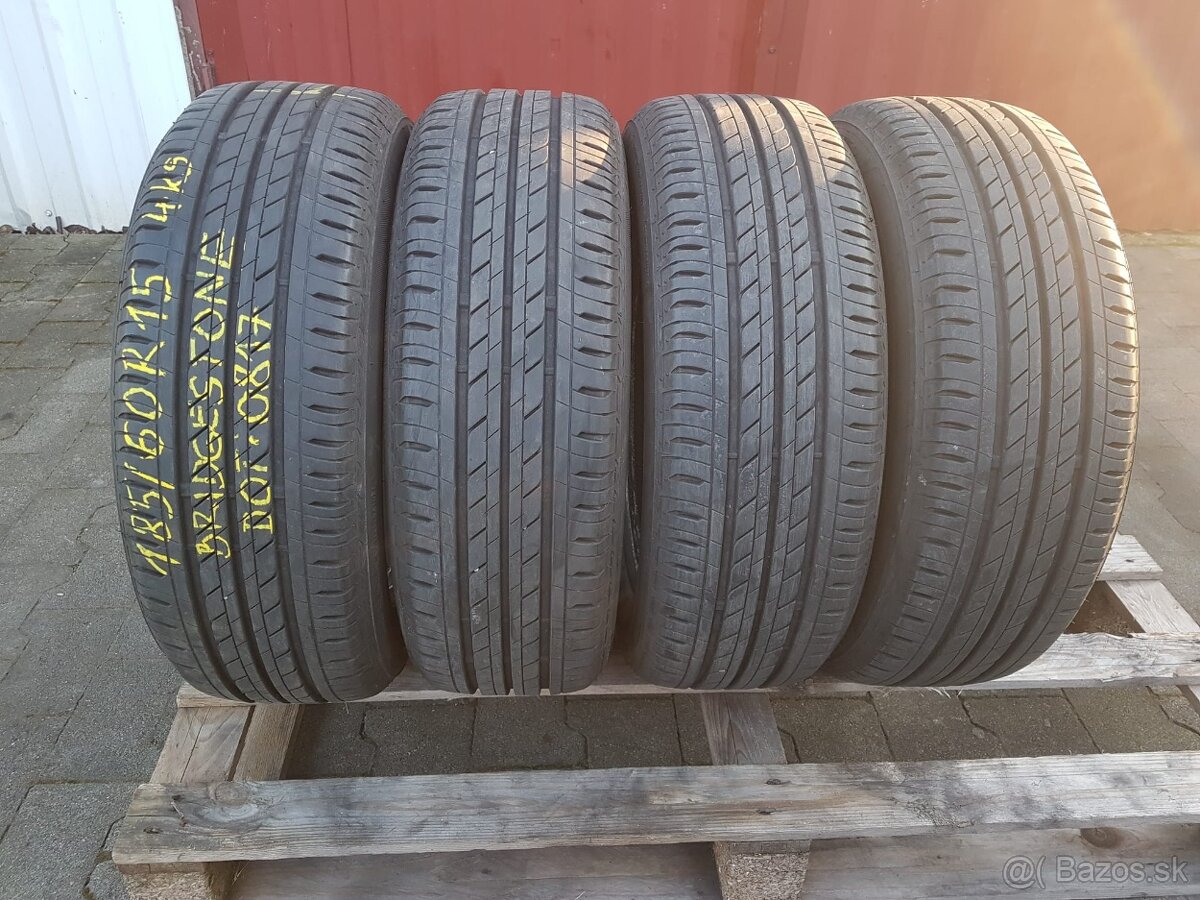 Letne 185/60R15 Bridgestone 8ks