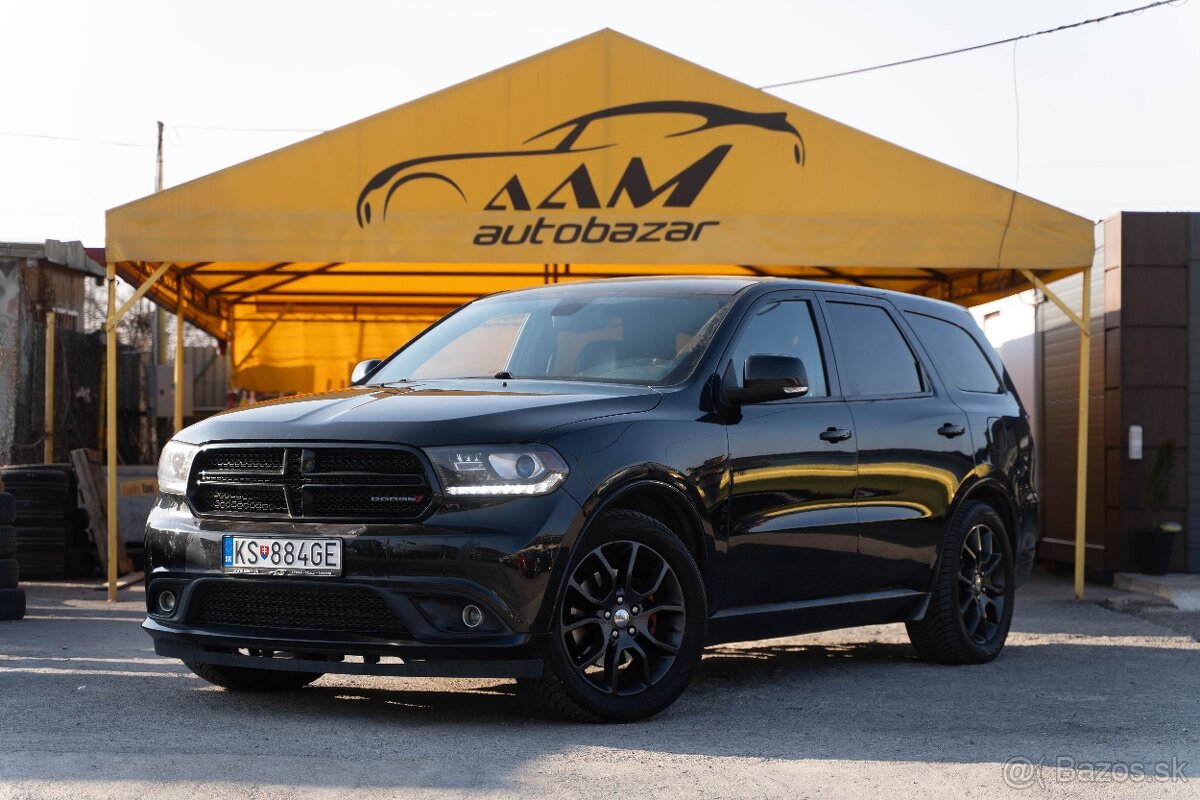 Dodge Durango 5.7 V8 HEMI 4x4 R/T 7 MIEST, ťažné 3,2 tony