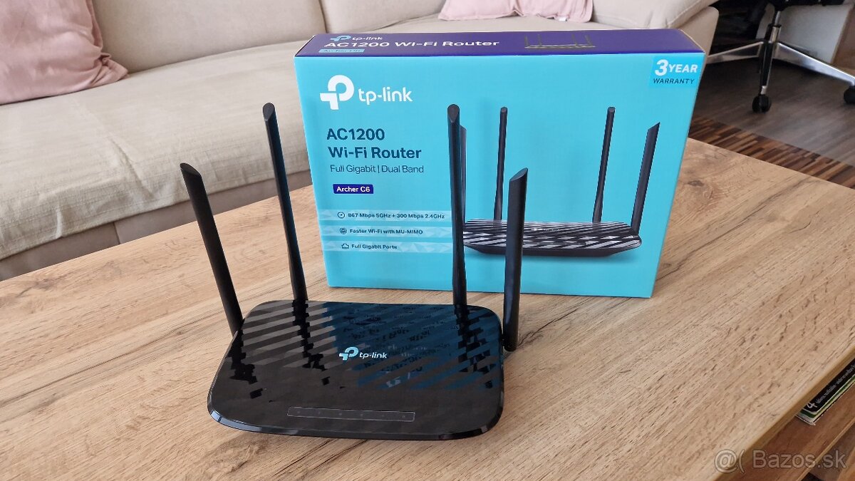 Wifi router Archer C6 V2 - AC1200