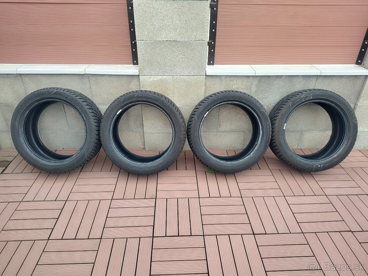 Predám zimné pneumatiky 225/45 r17