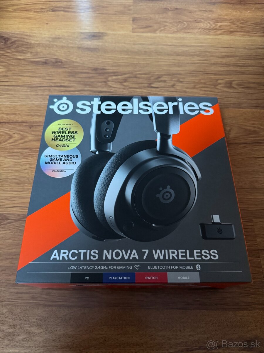 SteelSeries Arctis Nova 7 Wireless (nerozbalené, nové)