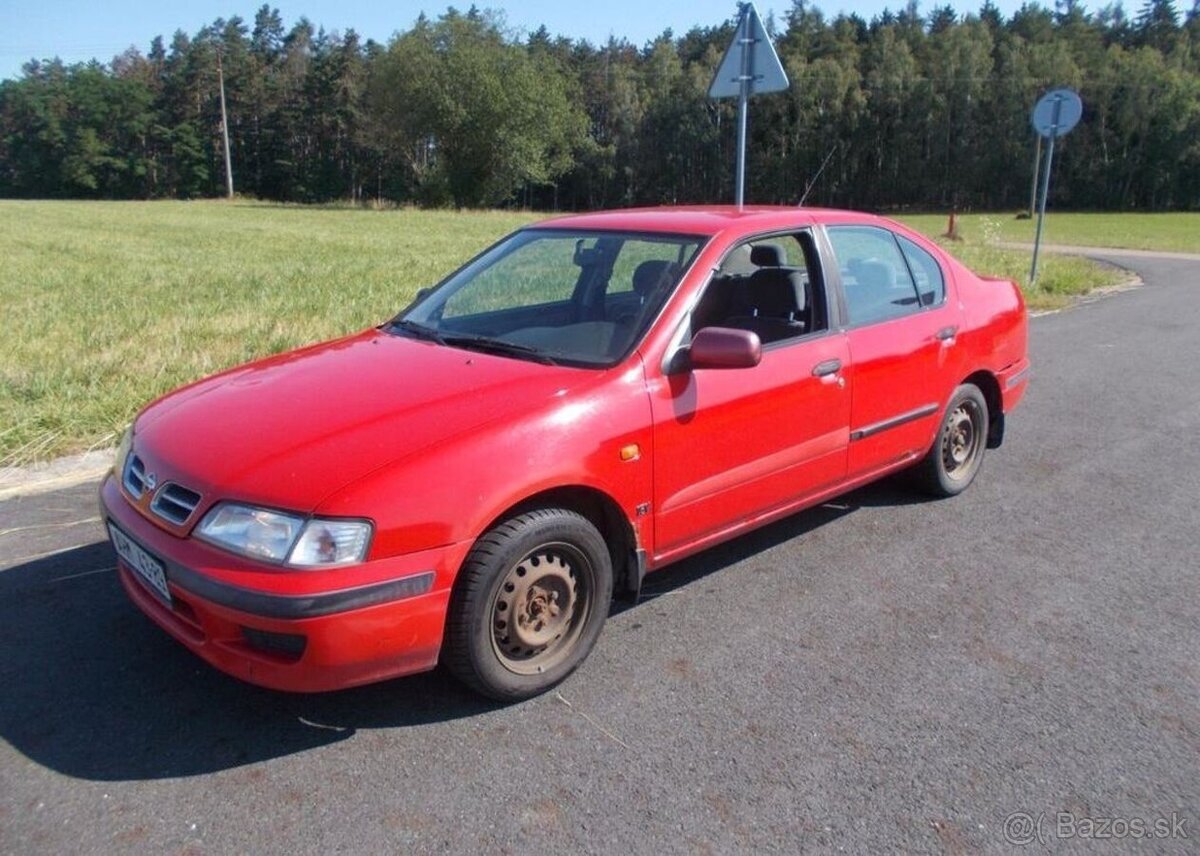 Nissan Primera 1,6 73 KW, spolehlivé,koupČR benzín manuál