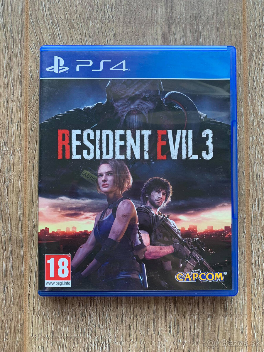 Resident Evil 3 na Playstation 4