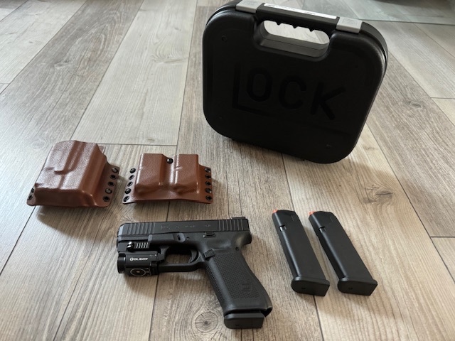 NOVA CENA Glock 45 + TrugloTFXpro + Olight zeleny + prisl