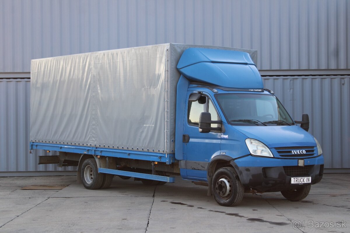 IVECO DAILY 65C18 3.0,12PALET,TAŽNÉ,BOČNICE,VELKÝ SERVIS