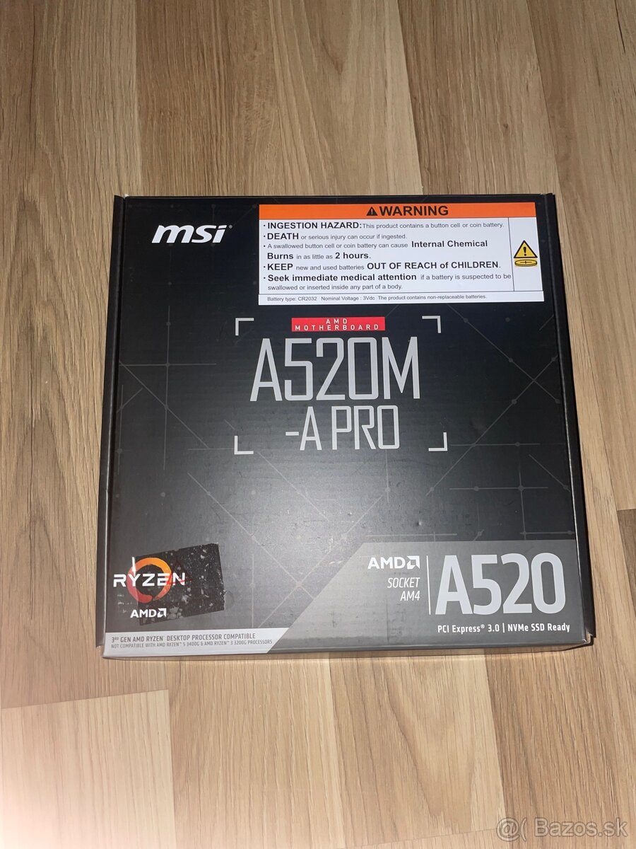 Doska MSI A520M-A PRO