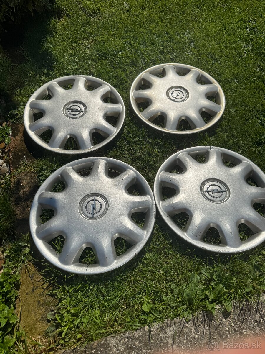 Originál Opel puklice 4ks - 15”