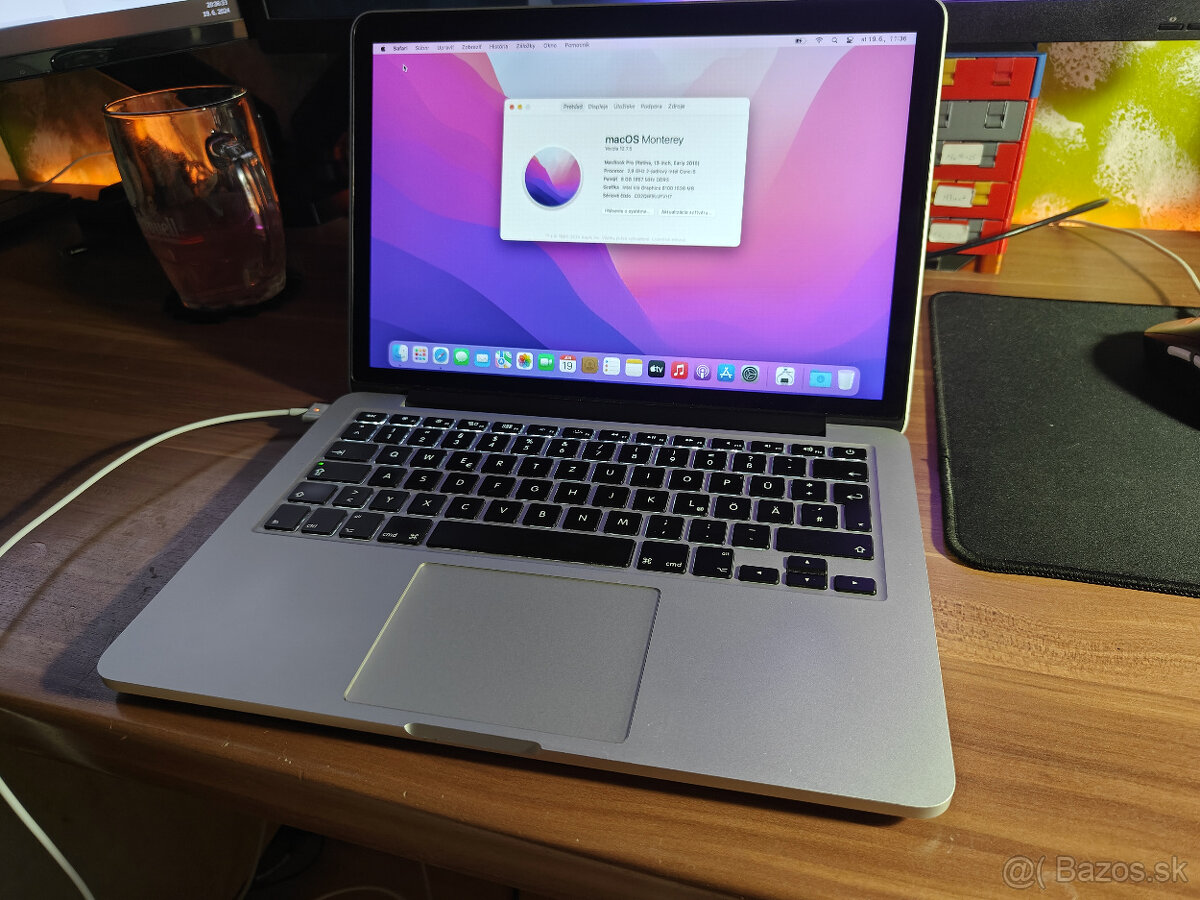 Macbook pro 13 early 2015, i5, 512Gb ssd, A1502