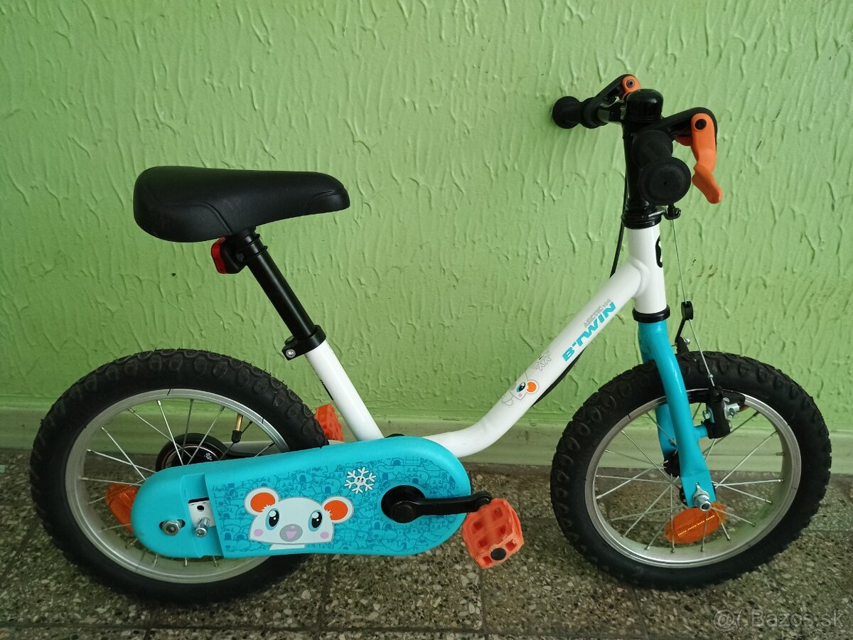 14-palcový detský bicykel