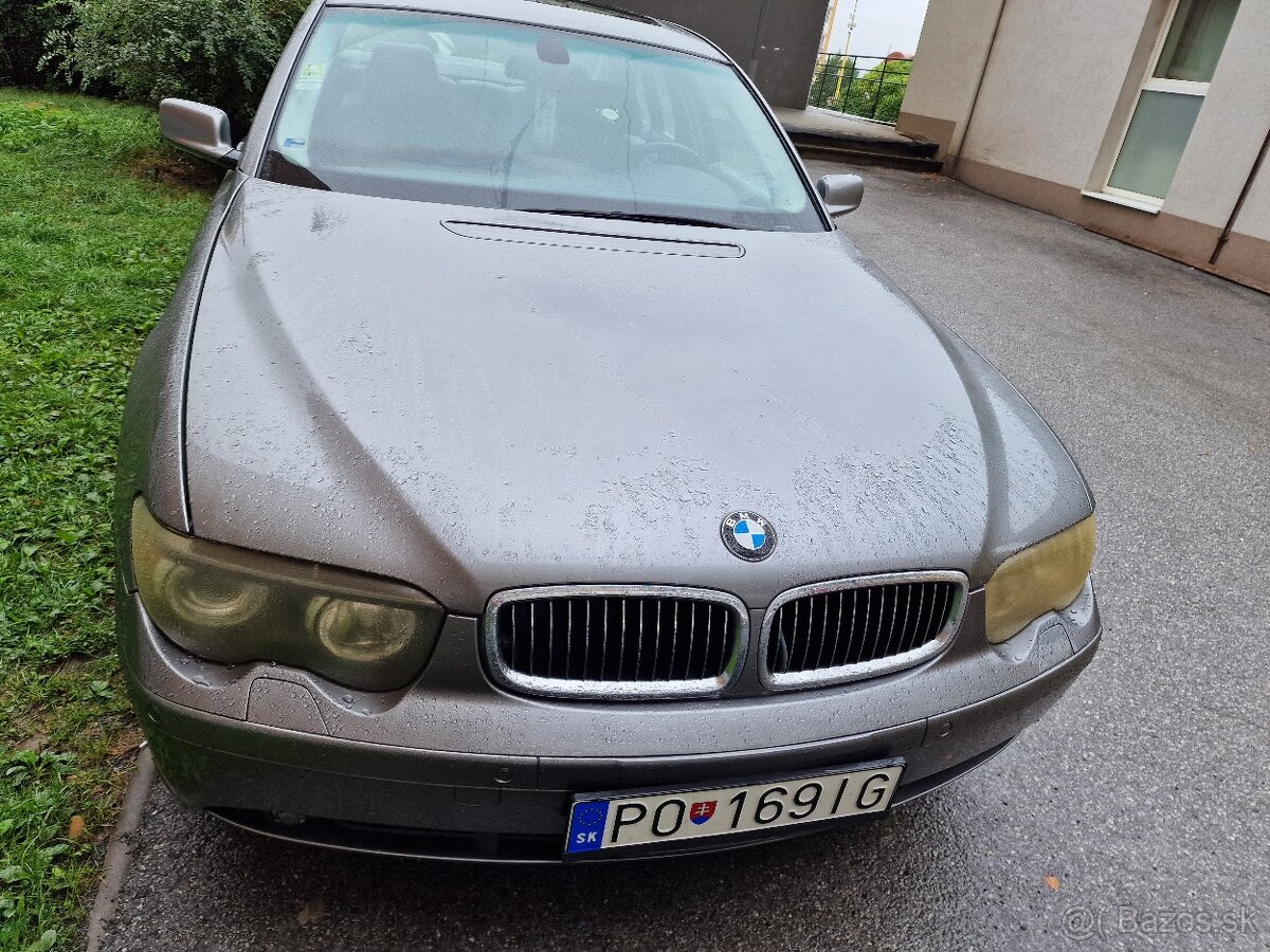 BMW E65 745I 245kw/333ps 2002 rocnik