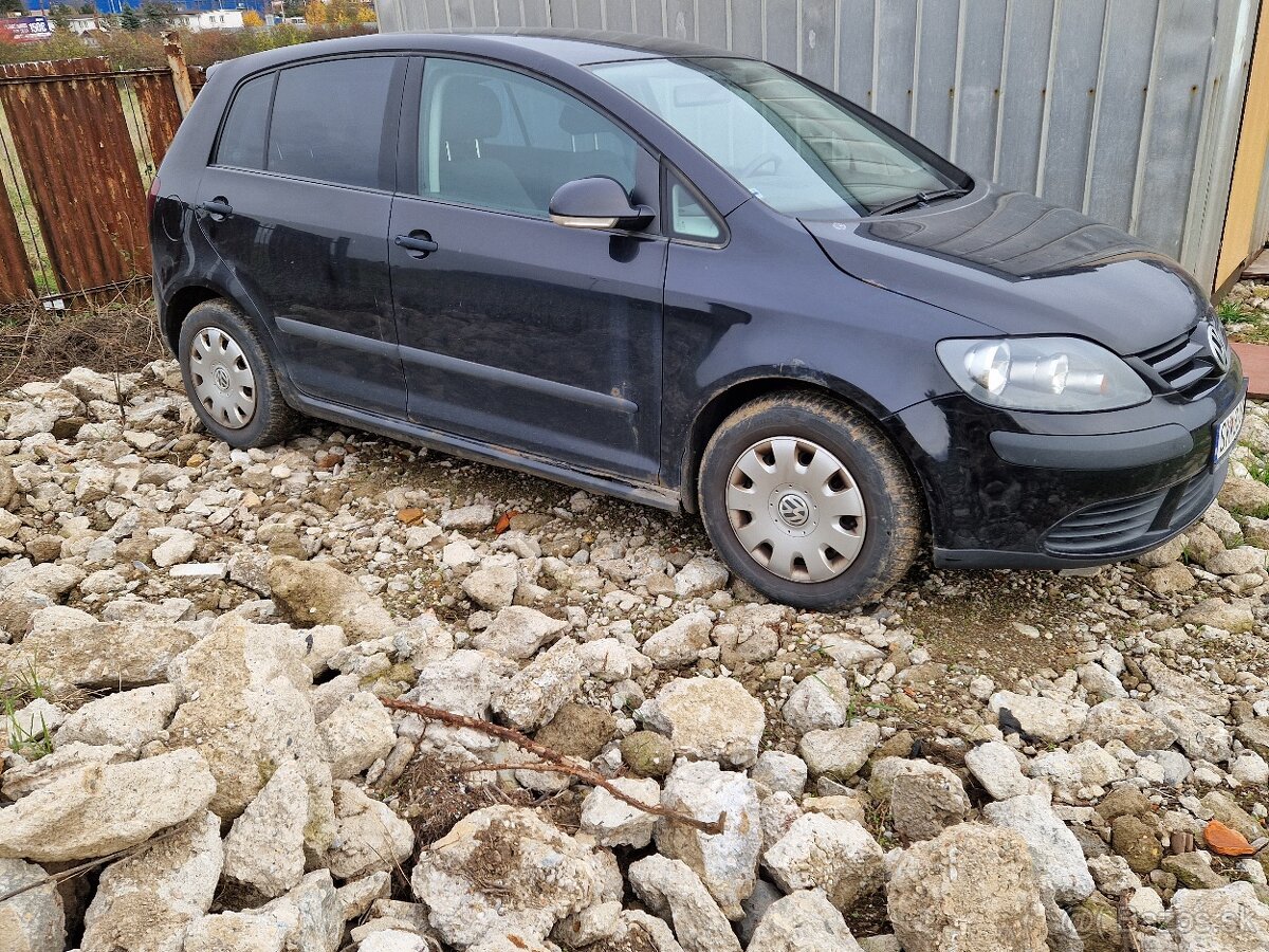 volkswagen golf 5 plus19tdi 77kw kód motora  BKC rv 2005