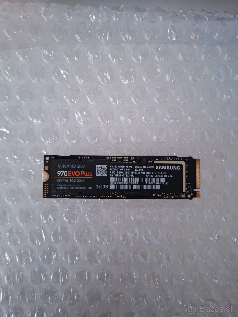 Samsung 970 EVO PLUS 250 GB