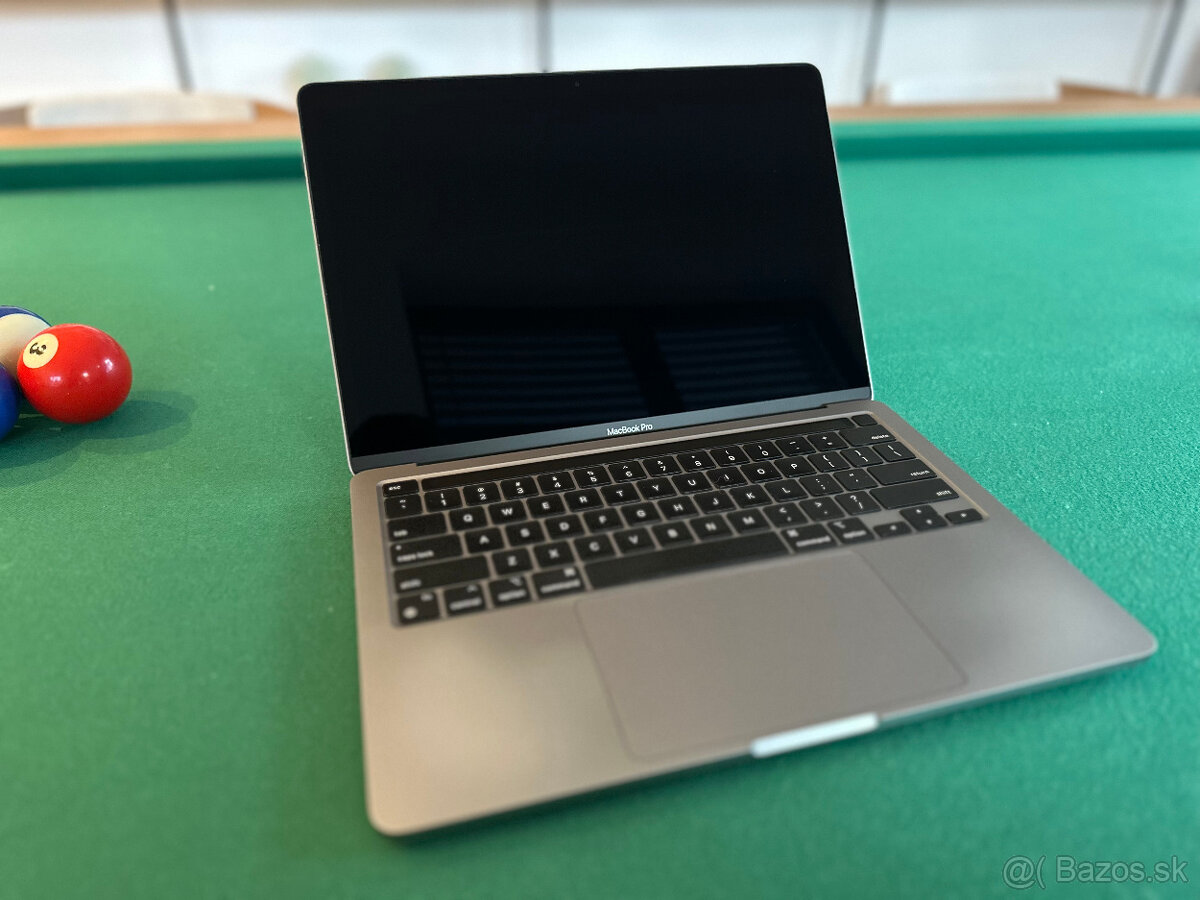 MacBook Pro M1, Spacegray, Touchbar, 2020 s 1000 GB SSD a 16