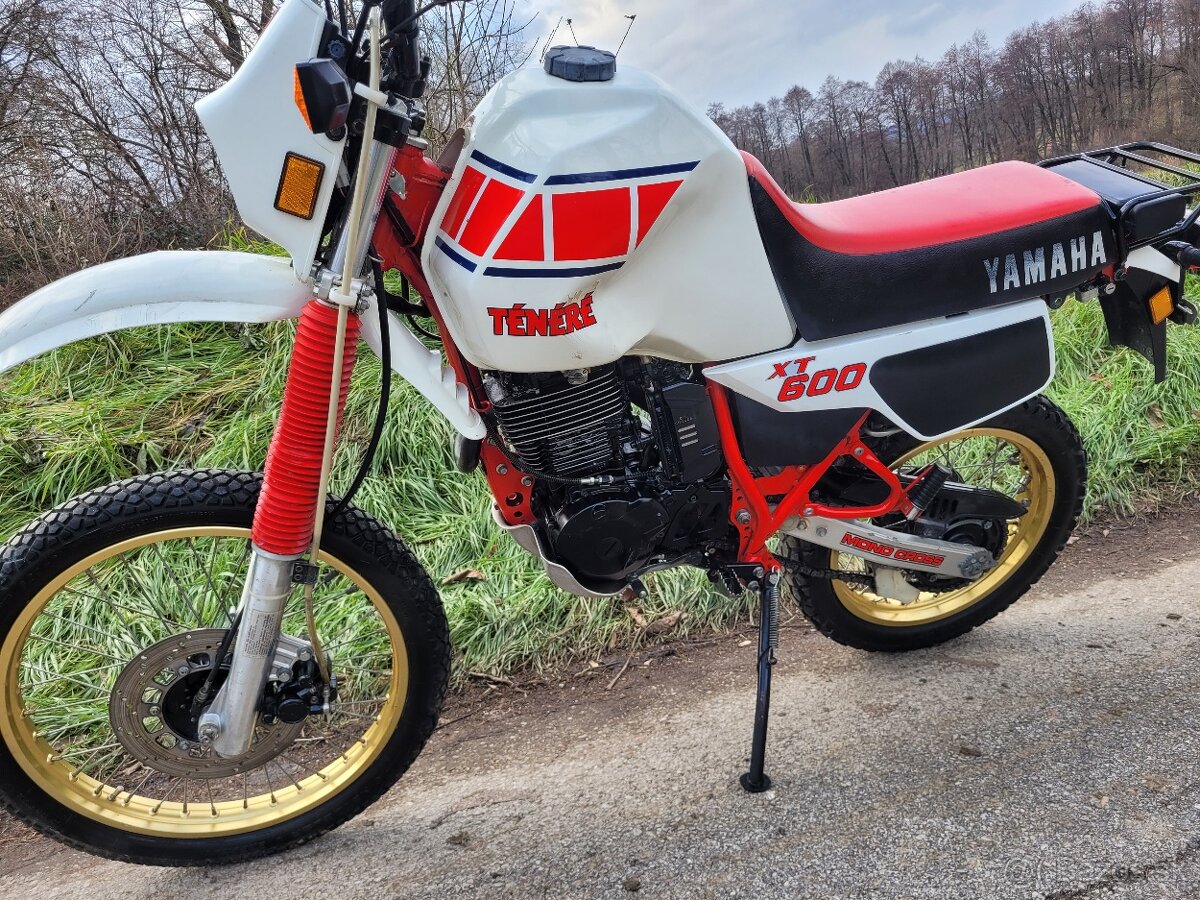 Yamaha XT 600 Z Tenere typ 34L 1984 DOKLADY