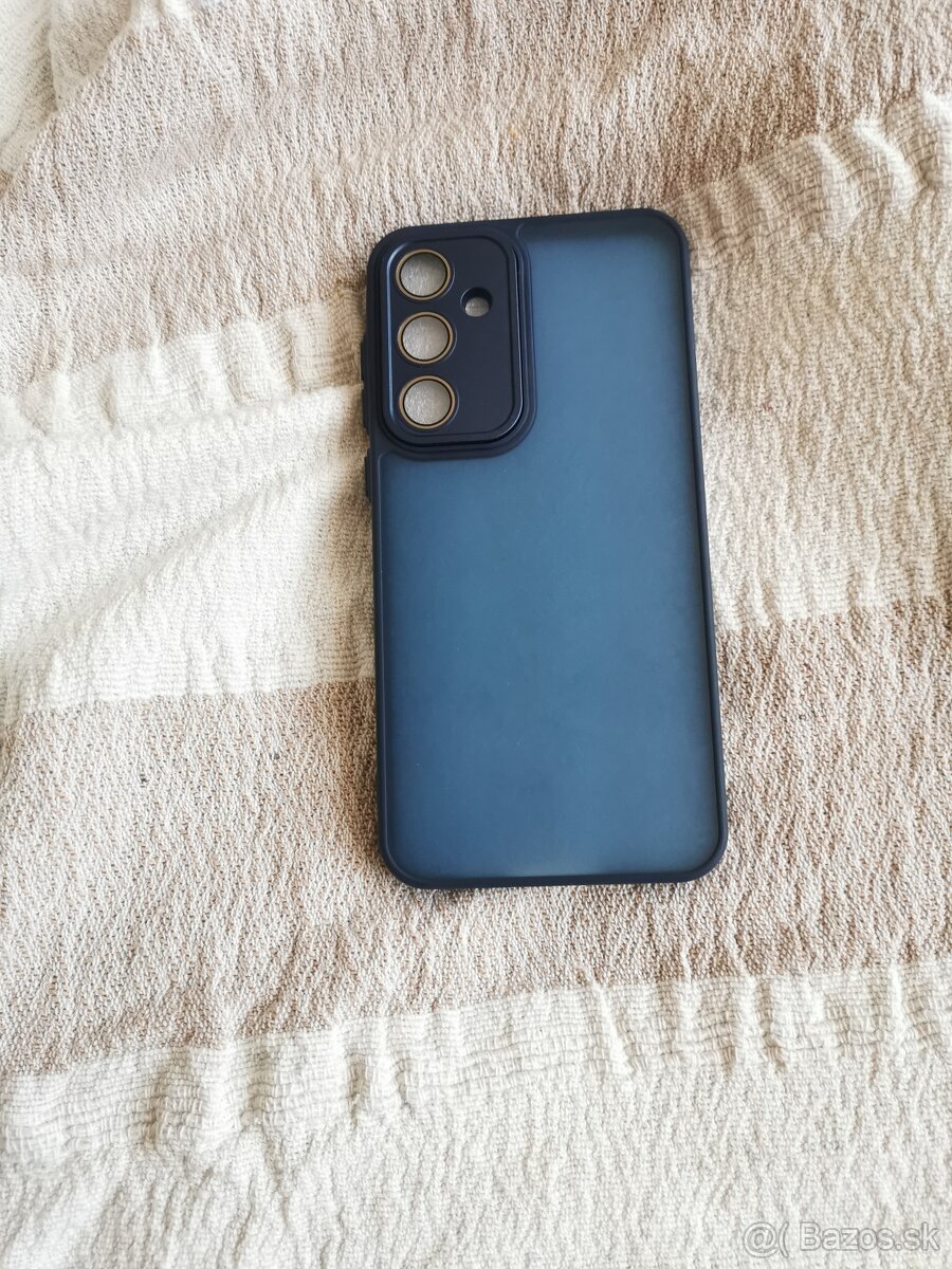 Obal zadný na Samsung A55 modrý