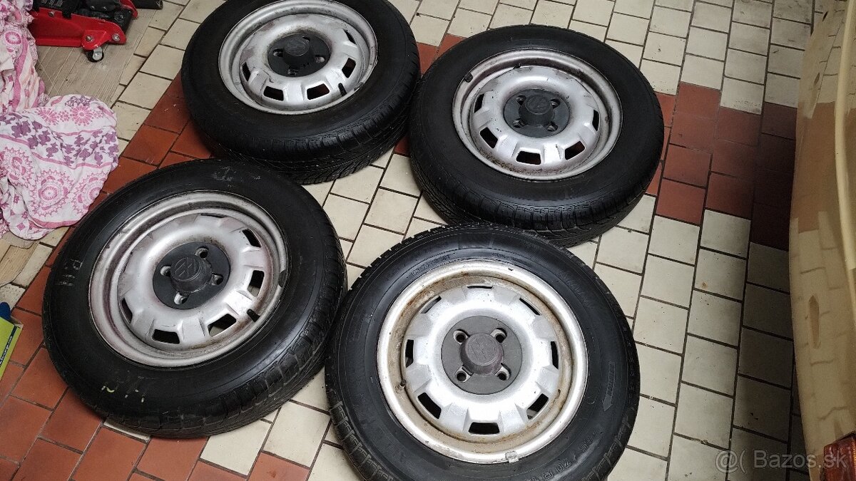 4x100, 165/70 R13 , disky s pneu