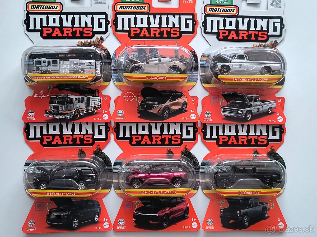 Matchbox Moving Parts