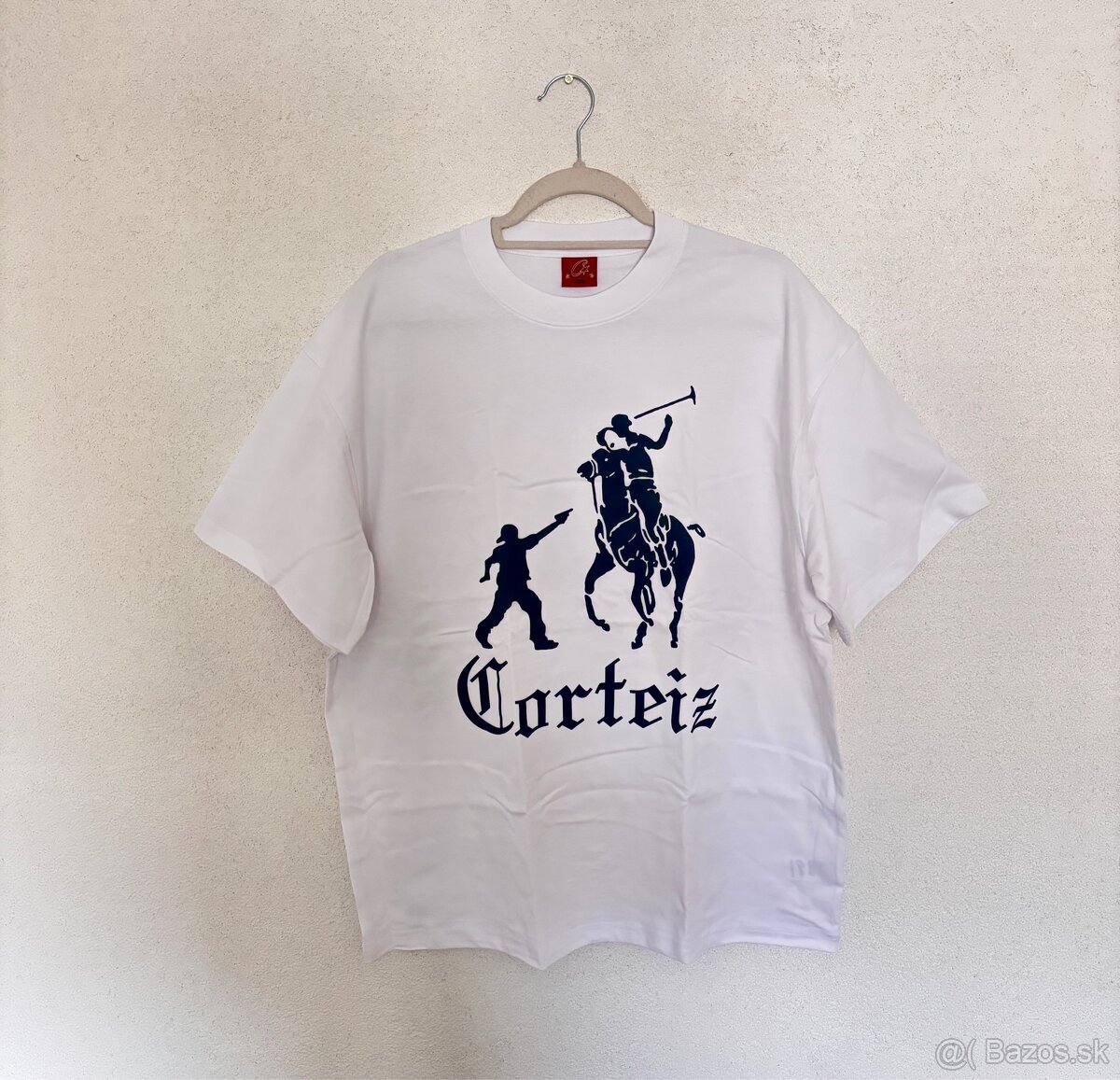 Corteiz White Jackin Horse Tee