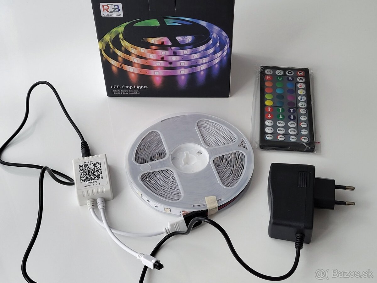 RGB LED pásy s Bluetooth