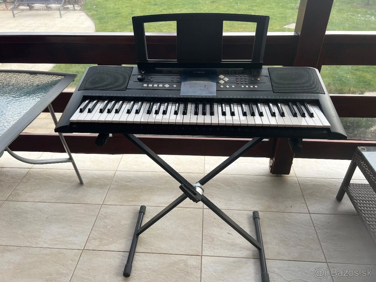 Predám klávesy Yamaha PSR E333