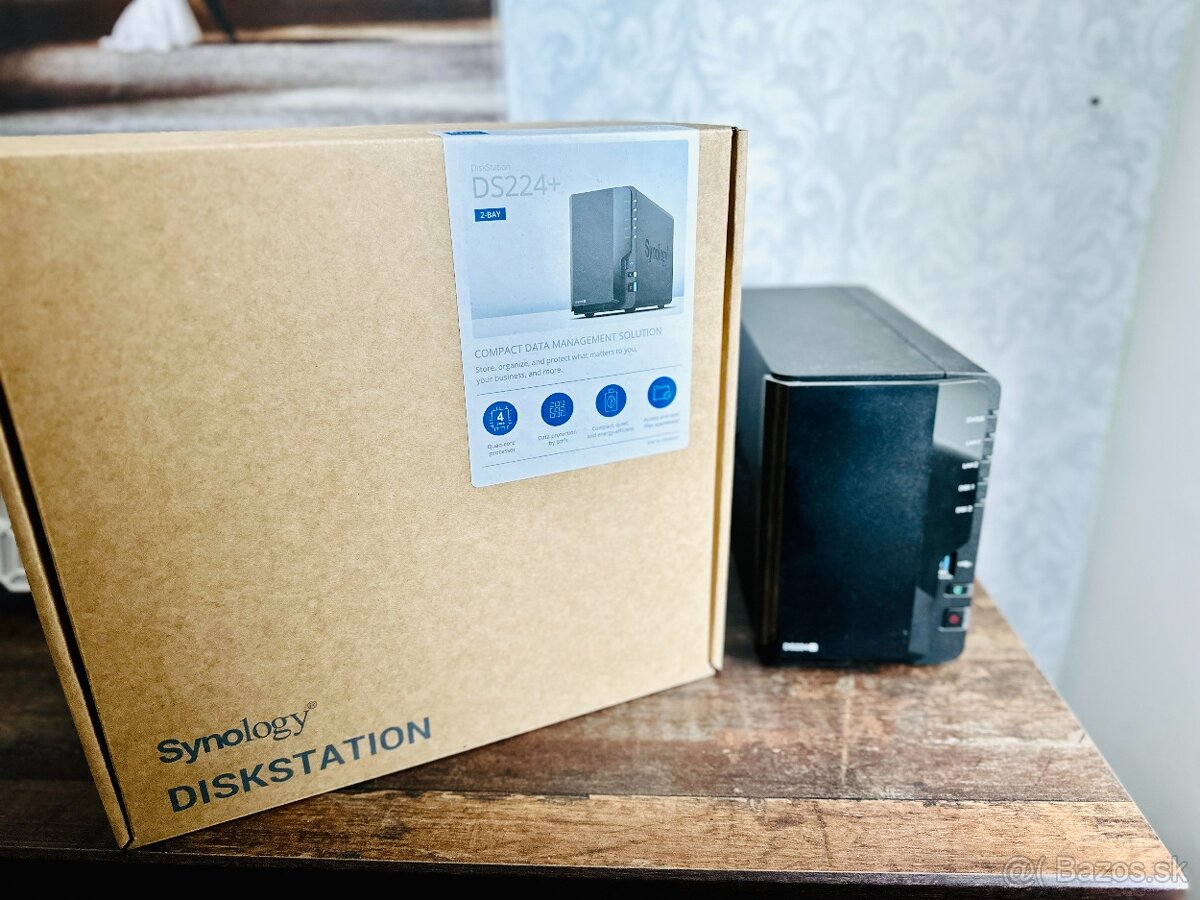 SYNOLOGY NAS DS224+ / 8TB DISK