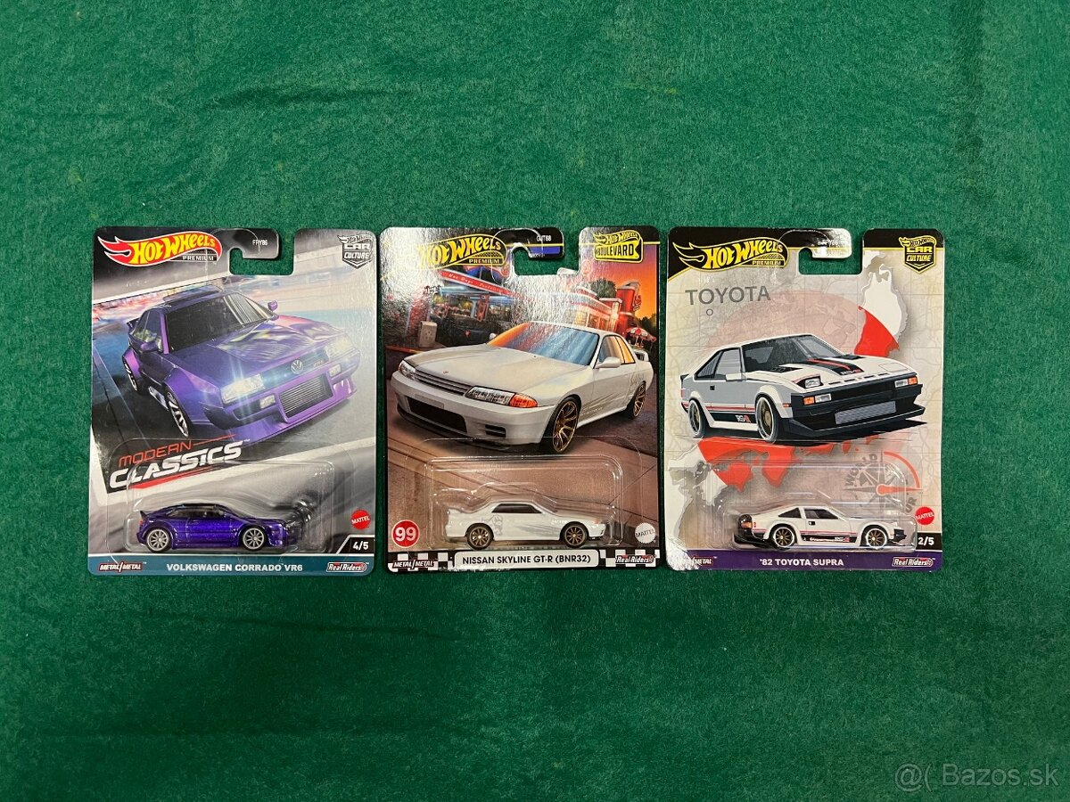 Hot Wheels - VW , Skyline , Supra - RR