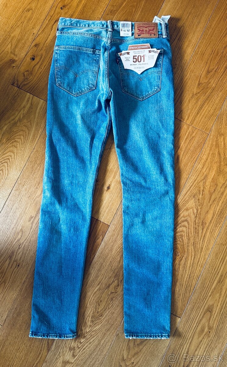 LEVIS 501 original nové w31 34