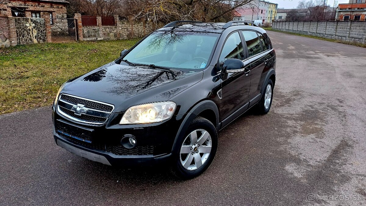 Chevrolet Captiva 4x4, 2.4 LT Benzín + LPG, 100kW , 7miestne