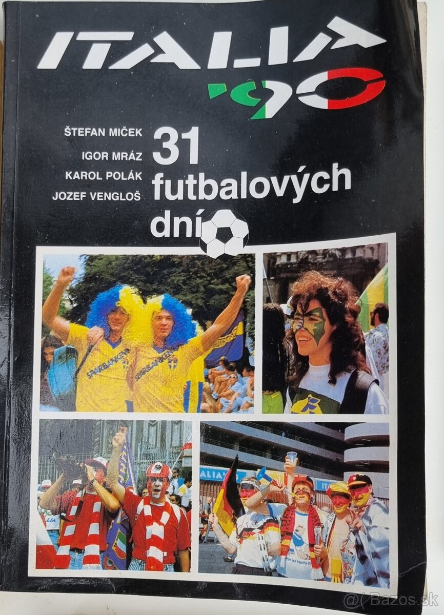 Predám futbalové knihy