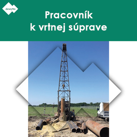 Pracovník ku vrtnej súprave