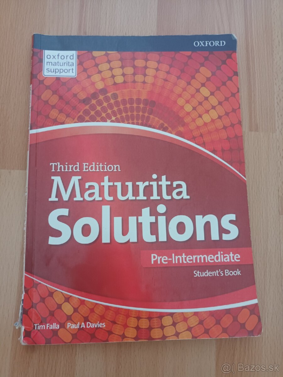 Maturita Solutions Third Edition Pre-Intermediate