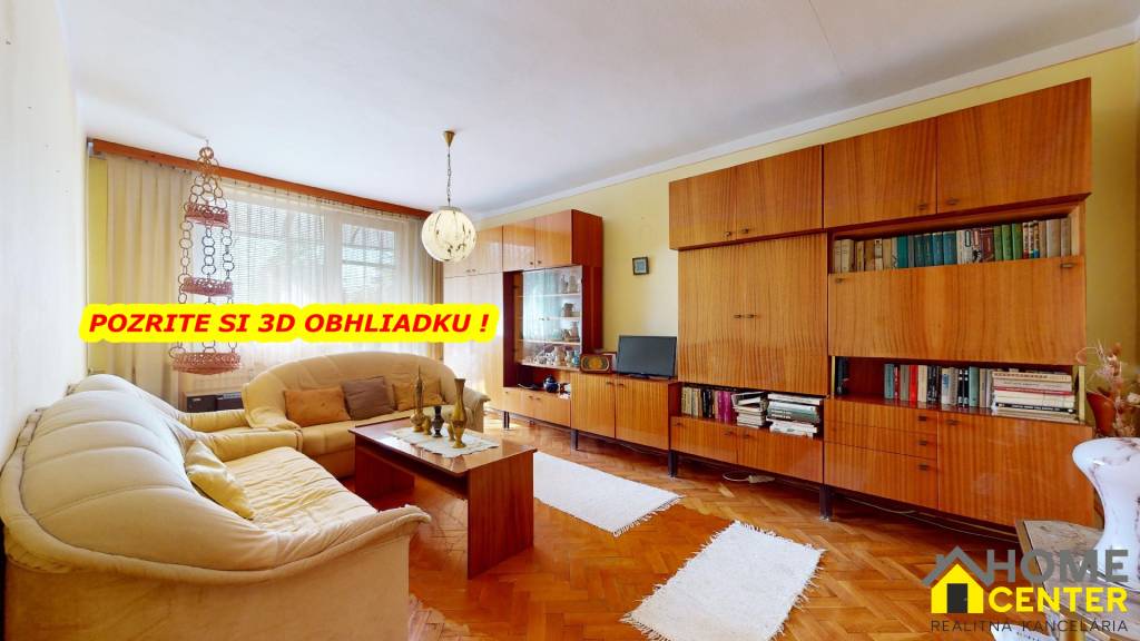 Na predaj : 4 izbový byt, Želiezovce, Centrum, 81m2 ,dohoda