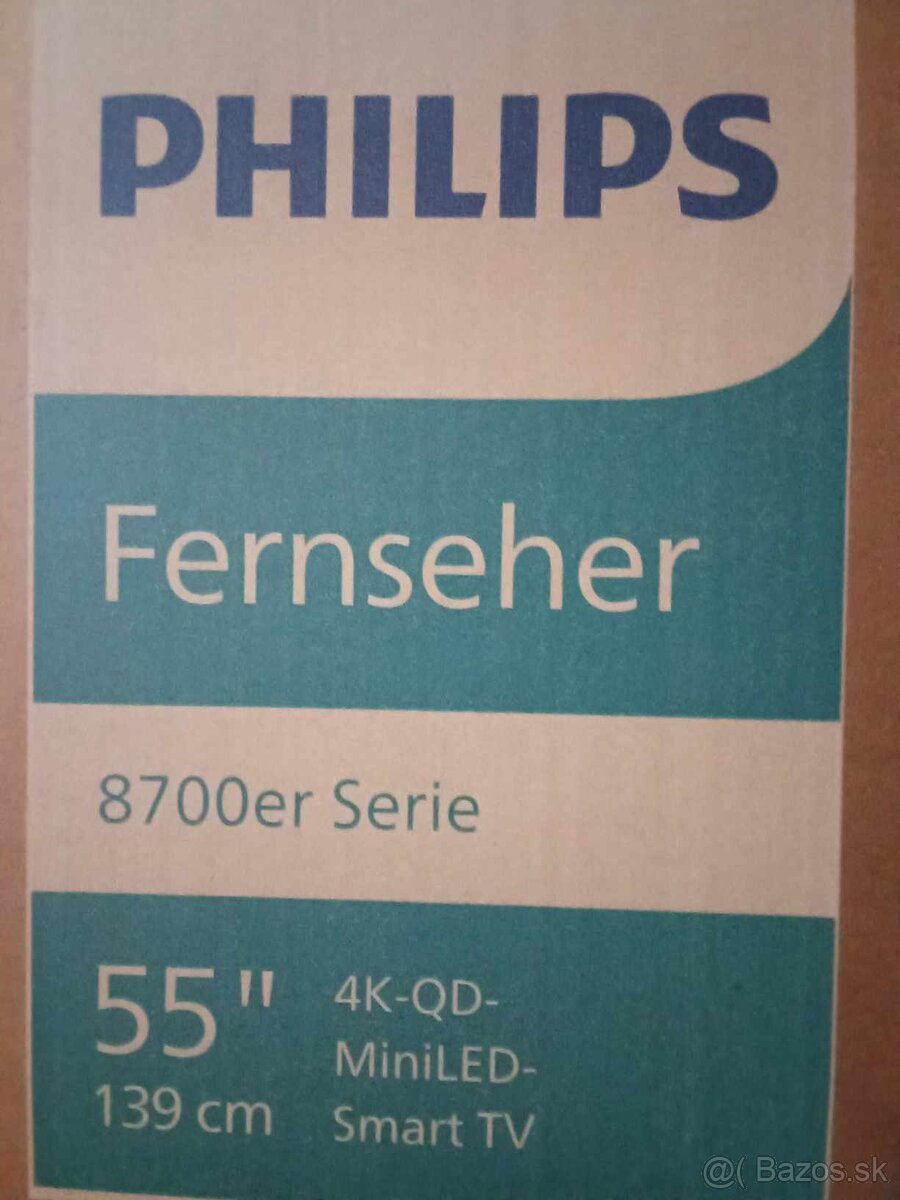 PHILIPS QD MiniLED TV 55" 4K