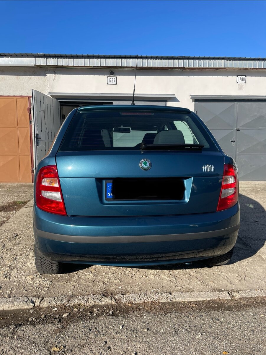 Škoda Fabia 1.4Mpi,len 59000 km