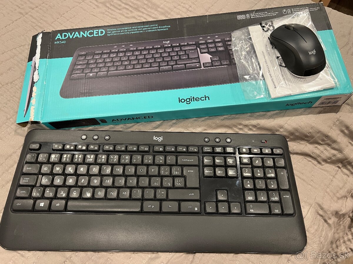 Logitech Wireless Combo MK540 CZ + SK