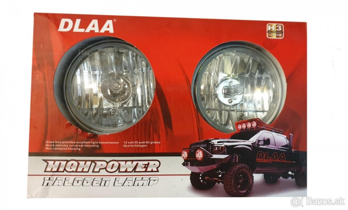 Přídavná světla na chopper H3,H3 LED,evr.homologace E4.